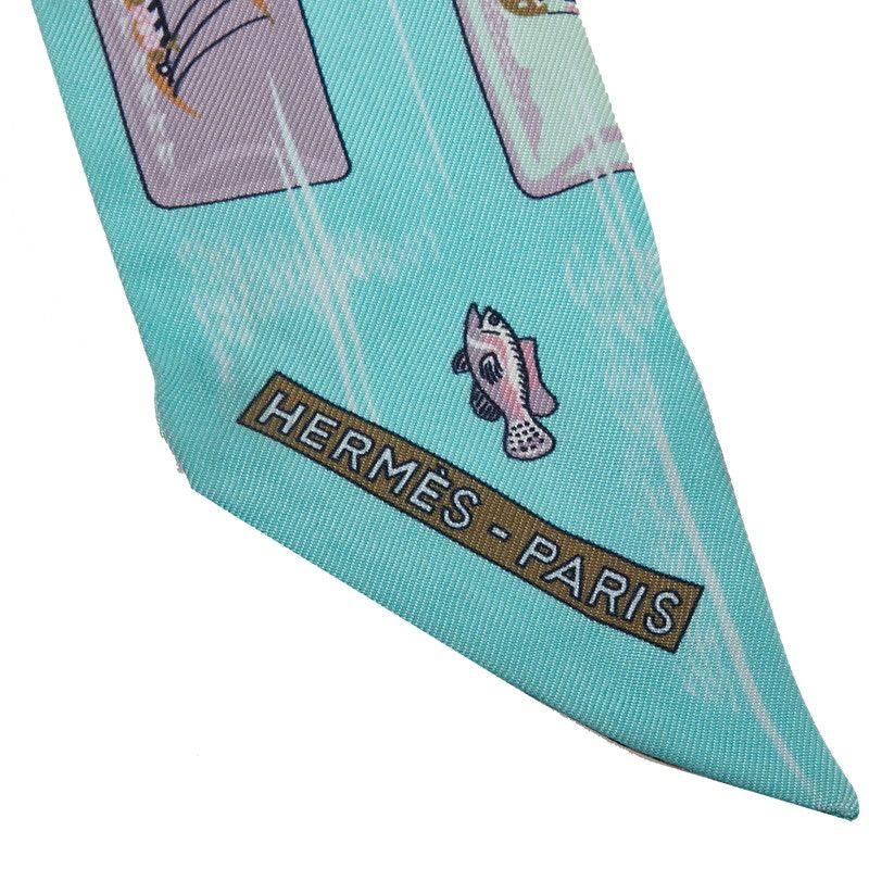 エルメス ツイリー Caleche Mors et Boteilles カレシュ ハミとボトル  