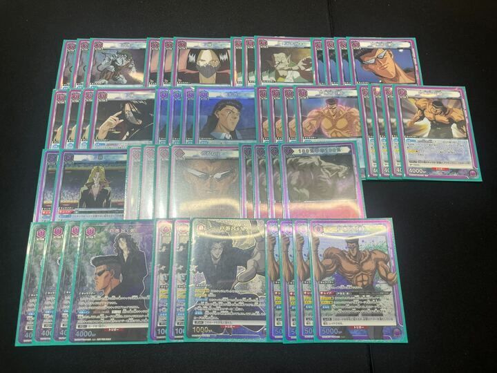 ユニオンアリーナ　戸愚呂　幽☆遊☆白書　幽遊白書　デッキ　まとめ ユニオンアリーナ 戸愚呂 幽☆遊☆白書 幽遊白書 デッキ まとめ