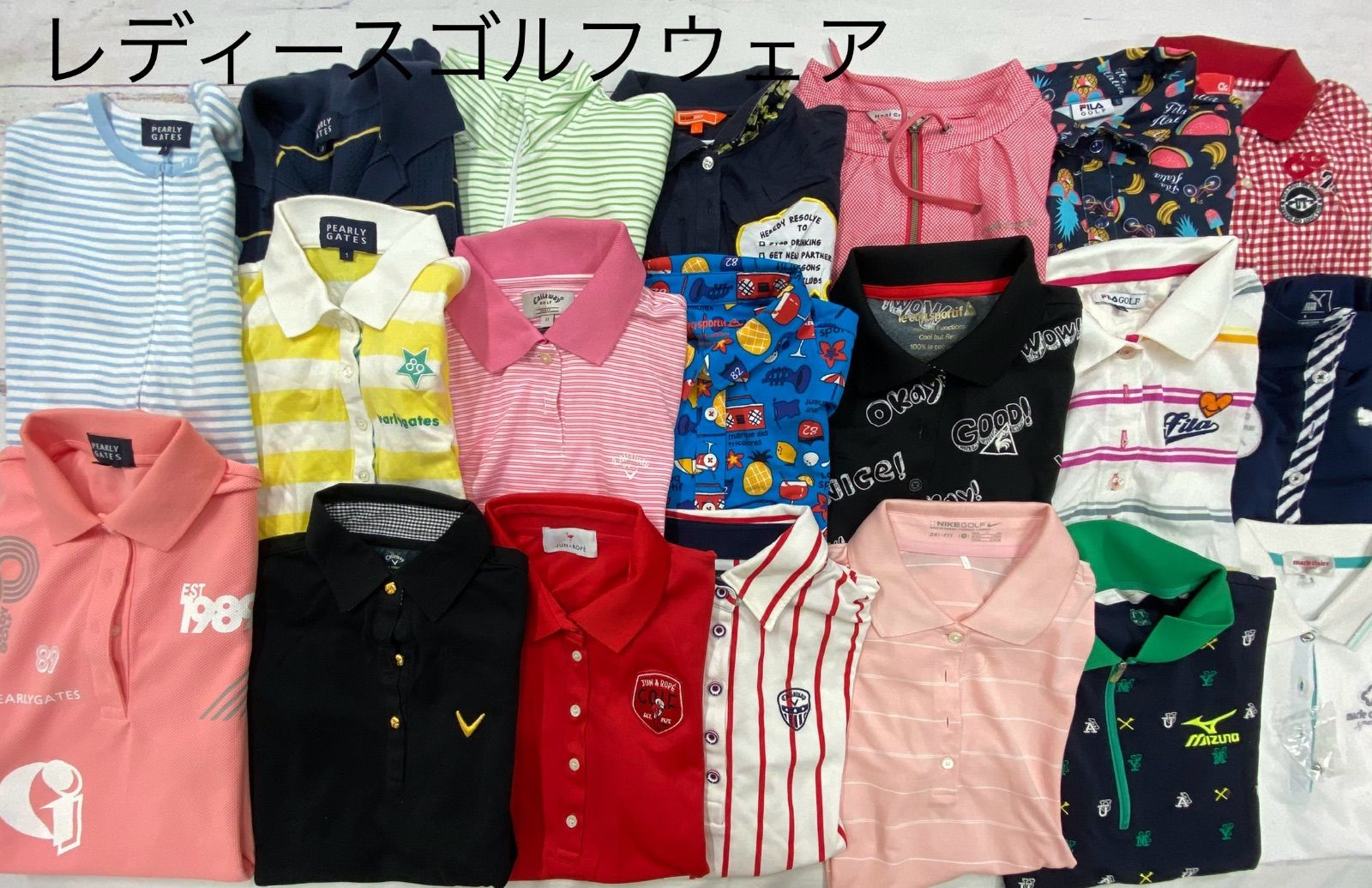 パーリーゲイツポロシャツ2点セット 新品2点】 パーリーゲイツ ポロシャツ ショートパンツ セット