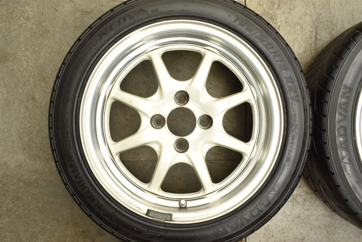 希少 当時物】ENKEI j-speed/j-speed II 15in 7J+32 PCD100 4本セット 希少 当時物】ENKEI j-speed/j-speed II 15in 7J+32 PCD100 4本セット