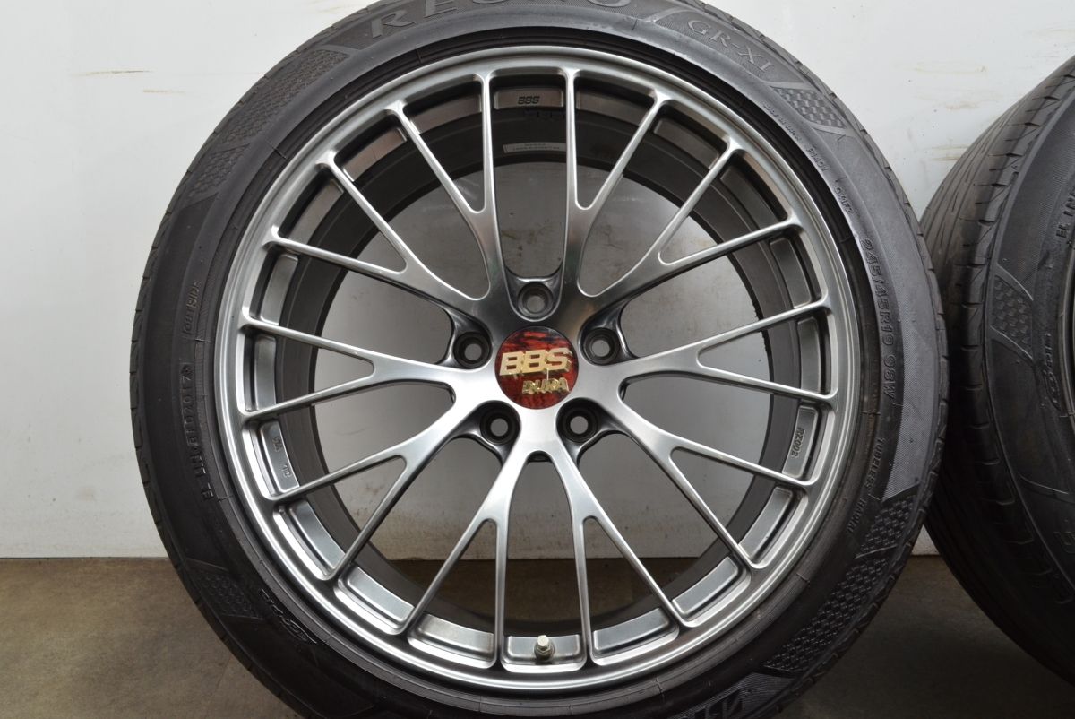 超超ジュラルミン鍛造】BBS RZ-D 19in 8.5J 9.5J +35 PCD120 レグノ GR