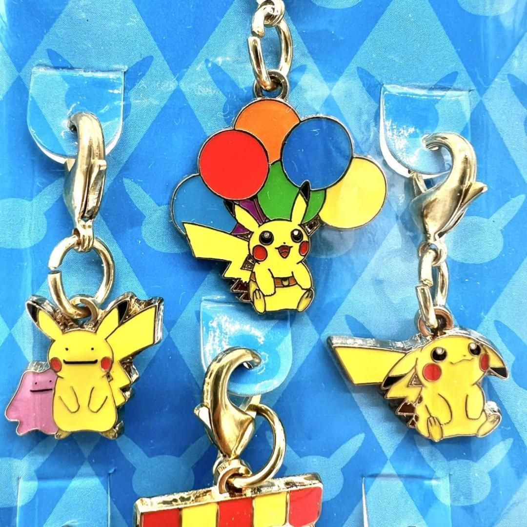 未開封 2010 pokemon center 未使用 ピカチュウ チャーム メタモン 