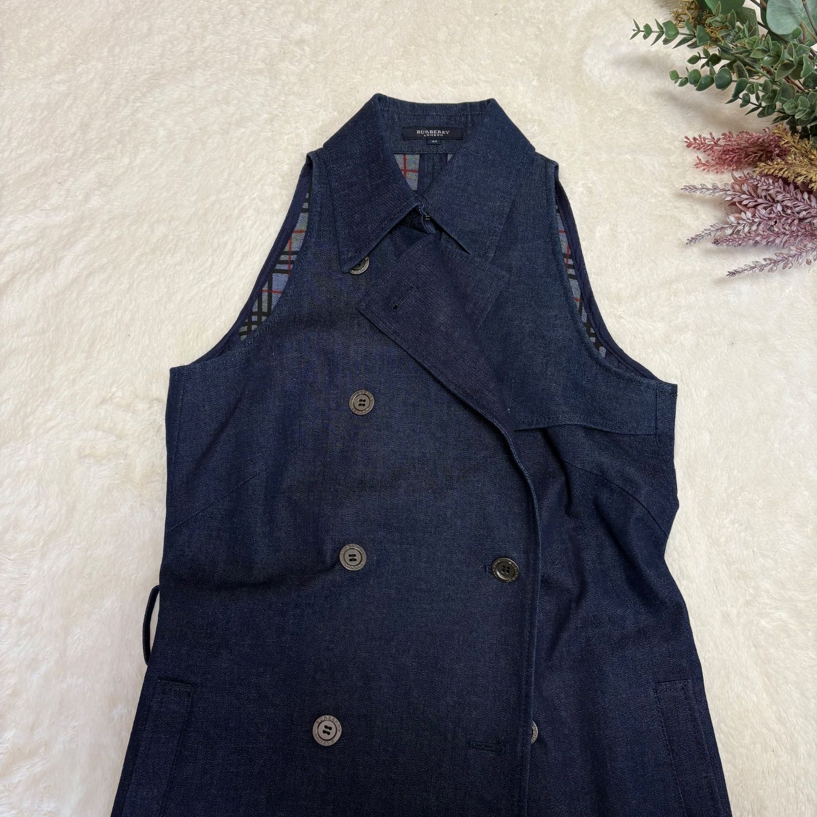 美品】BURBERRY LONDON バーバリーロンドン トレンチワンピース 