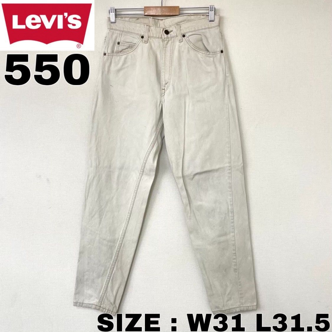 リーバイス Levi's 550 デニム パンツ テーパード 色落ち W31 L31.5