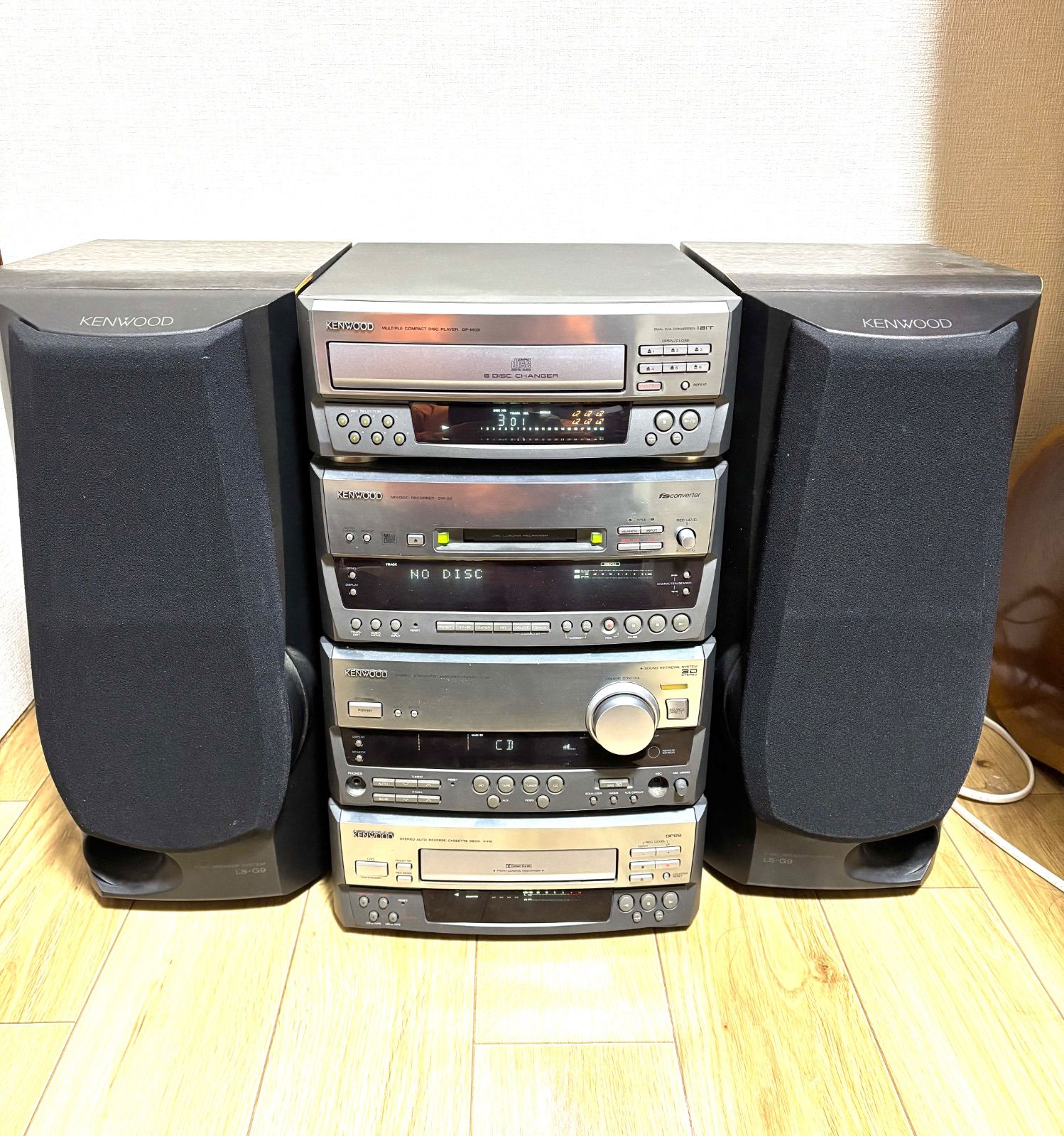 KENWOOD コンポ DP-MG9 (ジャンク) - メルカリ