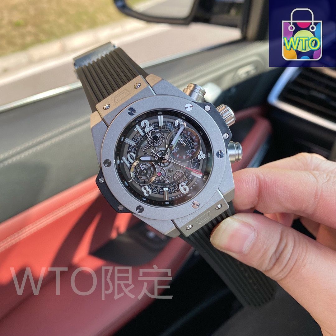 ヒューブロ Hublot? メンズ多機能機械式腕時計 - フル