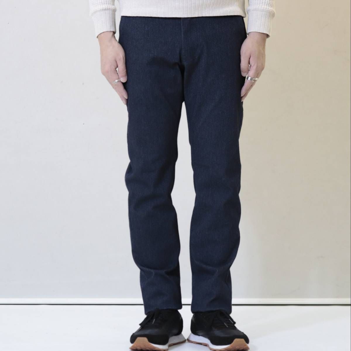 XL 未使用品 YANUK ヤヌーク Denit Tapered Trouser 57213006