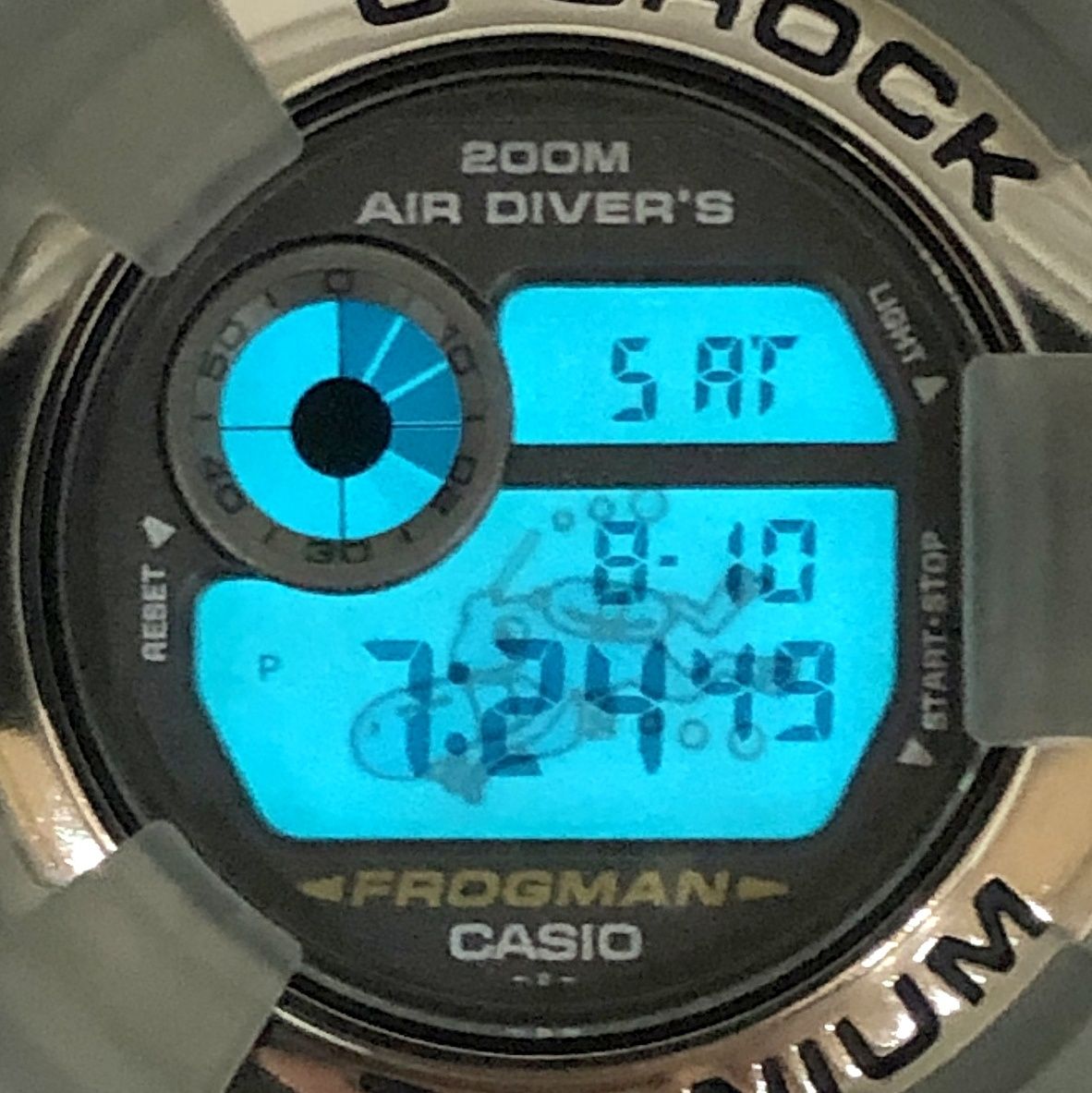 G-SHOCK ジーショック DW-8200MS-8T FROGMAN MEN IN SMOKE