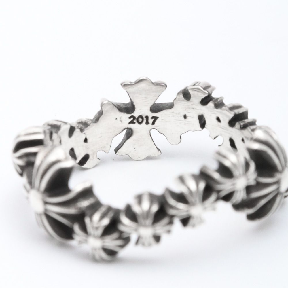 25号 CHROME HEARTS CHプラスウェーブリング - メルカリ