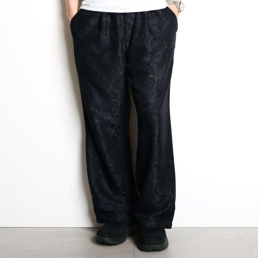 superNova. Relax easy pant - Paisley jacquard / イージーパンツ