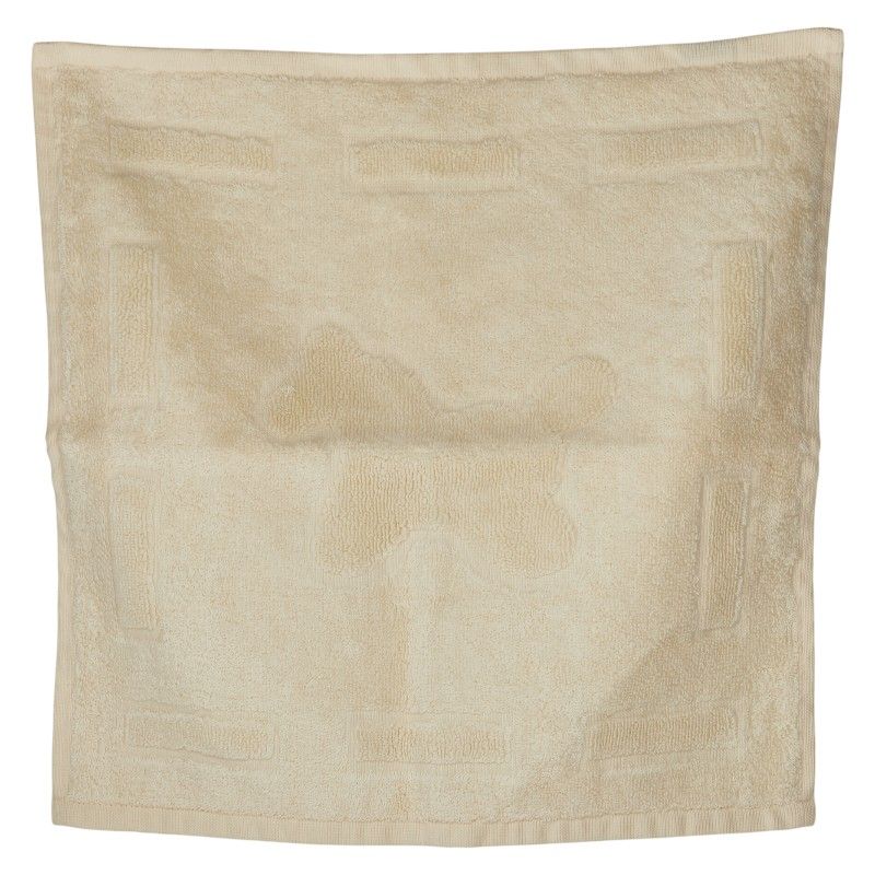 エルメス ダダ ベビータオル ハンドタオル ハンカチ ベージュ コットン レーヨン レディース HERMES 1-0234417