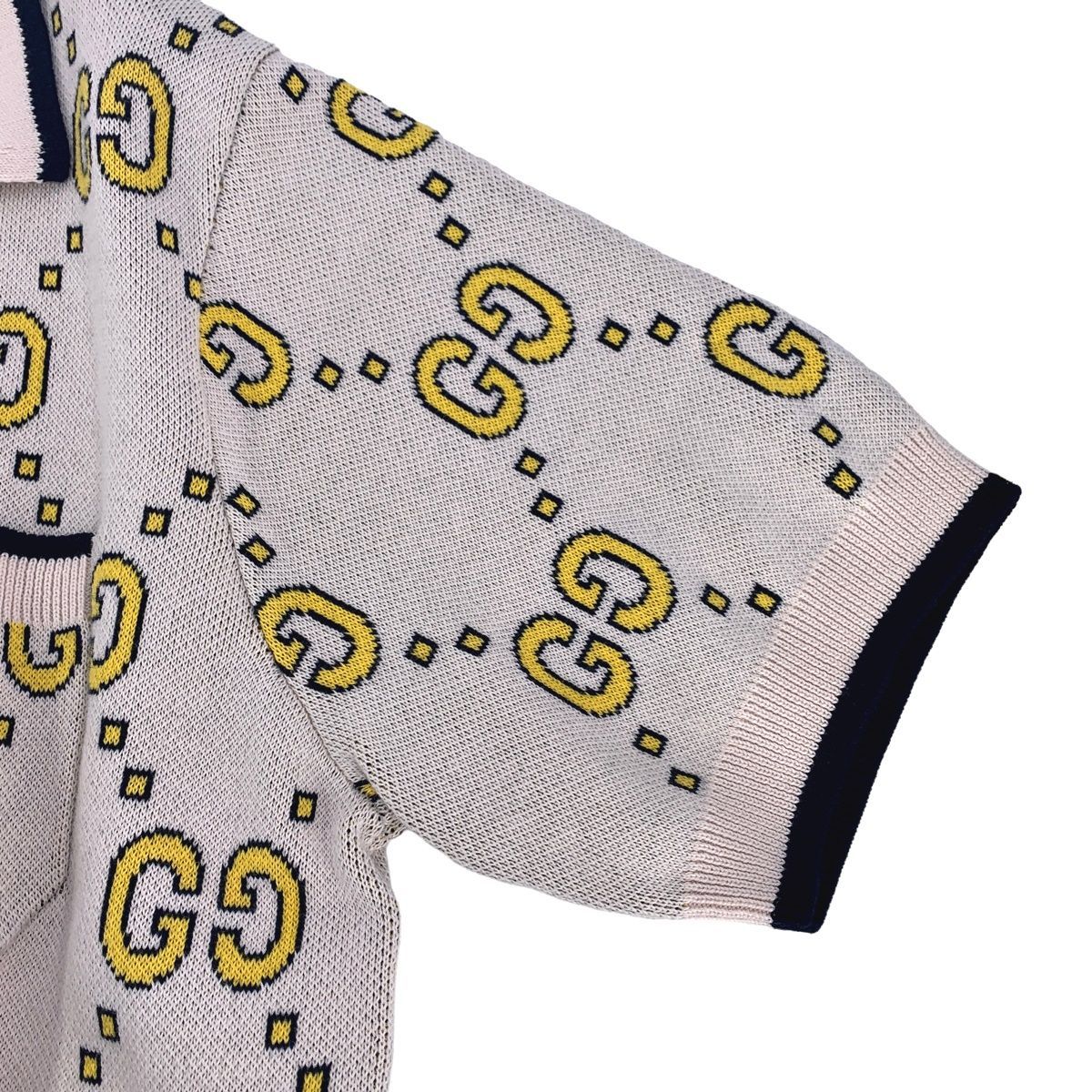 中古】 GUCCI グッチ GGコットン ボウリングシャツ 740562 XKC6C