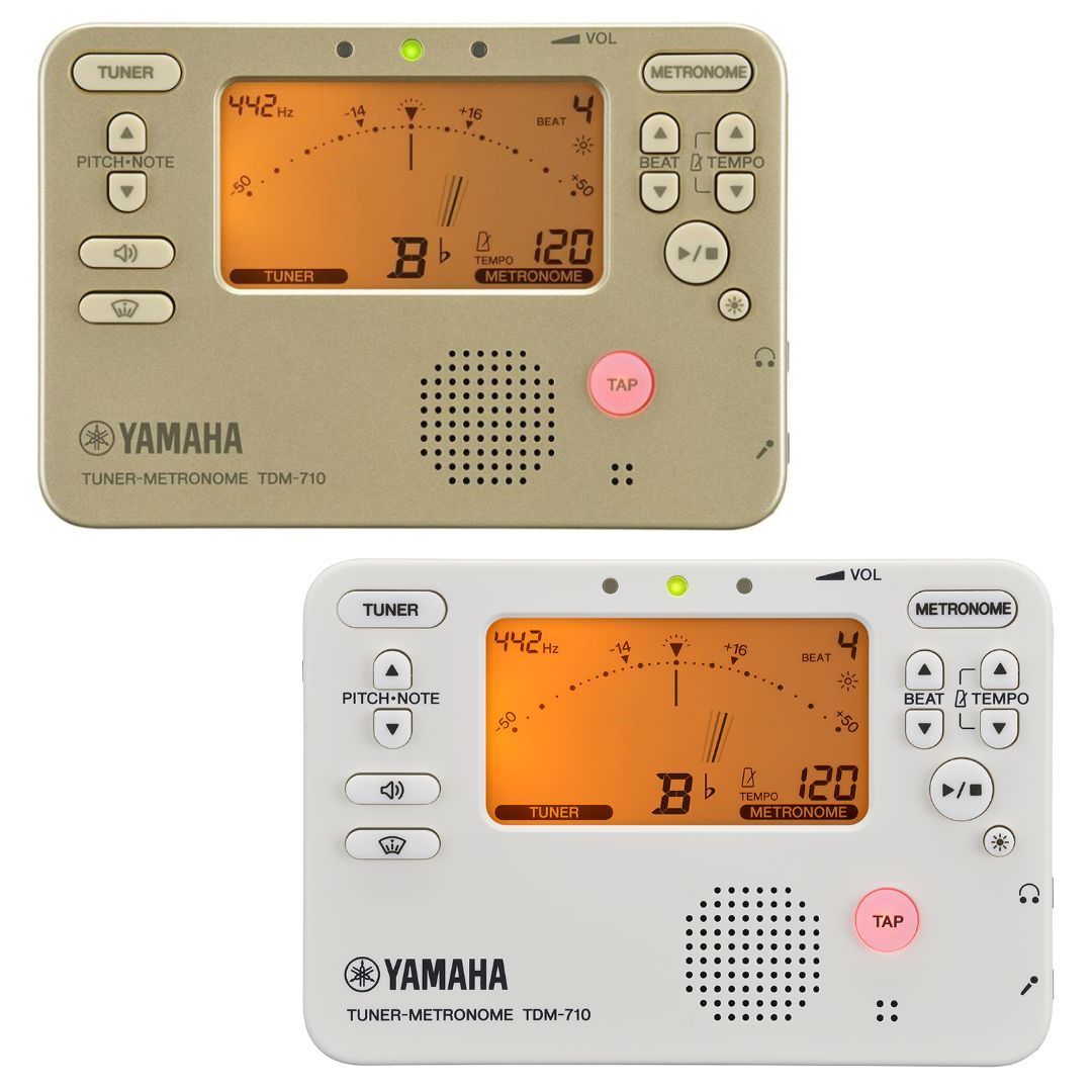 チューナーメトロノーム ヤマハ TDM710 カラー：ゴールド・アイボリー各種  新品 YAMAHA