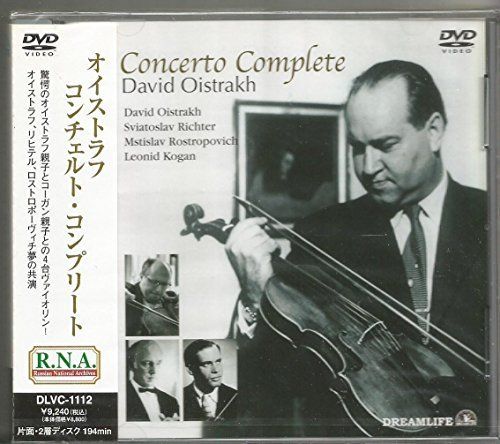 ショップ 【】オイストラフ コンチェルト・コンプリート [DVD] Amazon