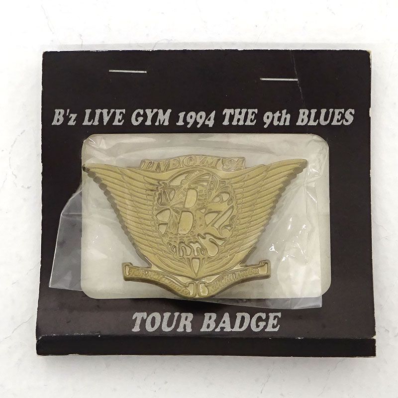 B'z ピンバッジ TINE 9th BLUES LIVE-GYM 1994年 B'z ピンバッジ TINE 9th BLUES LIVE-GYM 1994年 - メルカリ