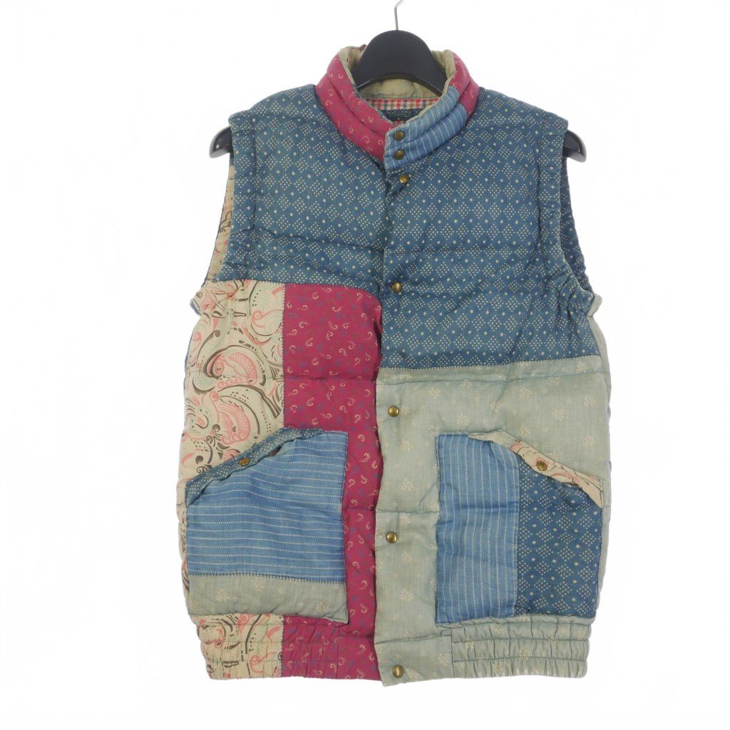ビズビム VISVIM Insulator Down Vest パッチワークダウンベスト 2 マルチ 0114205013008
