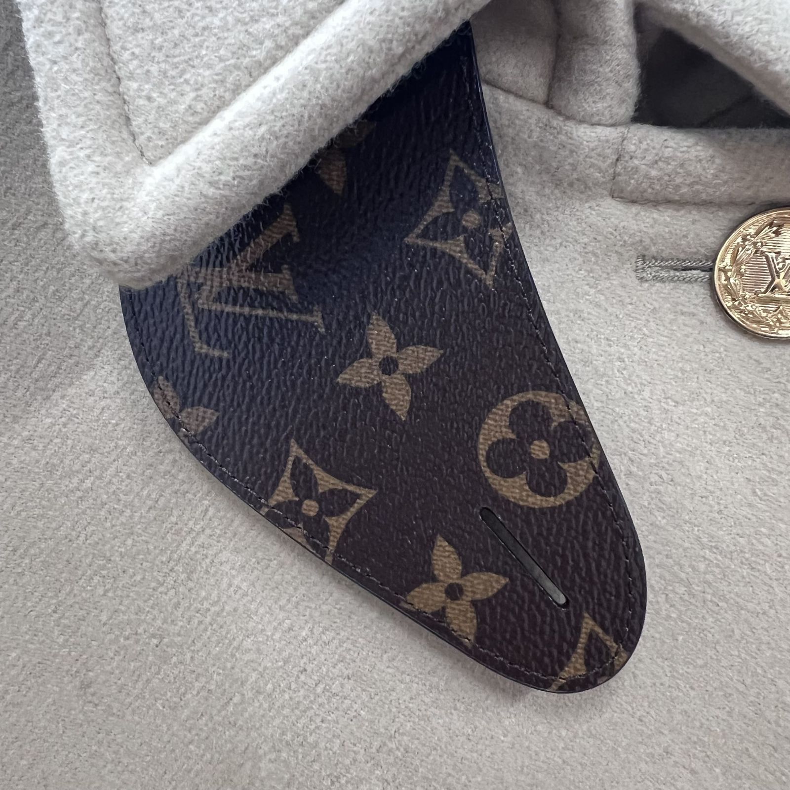 極美品 LOUIS VUITTON ルイ ヴィトン コート 23AW チェスターコート 