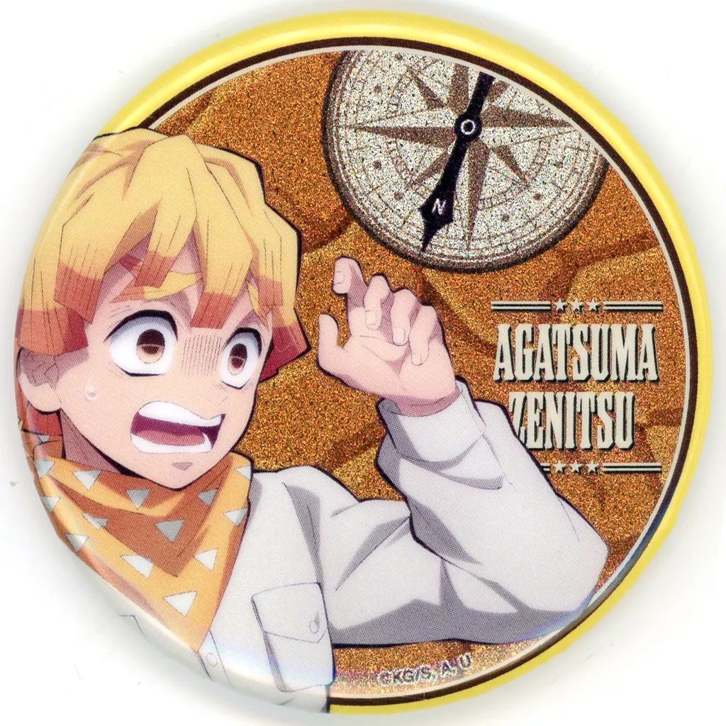 【新品】我妻善逸　缶バッジ30個セットまとめ売り　鬼滅の刃　サンシャインシティ 中古】バッジ・ピンズ 我妻善逸 「鬼滅の刃×サンシャインシティ 全集中