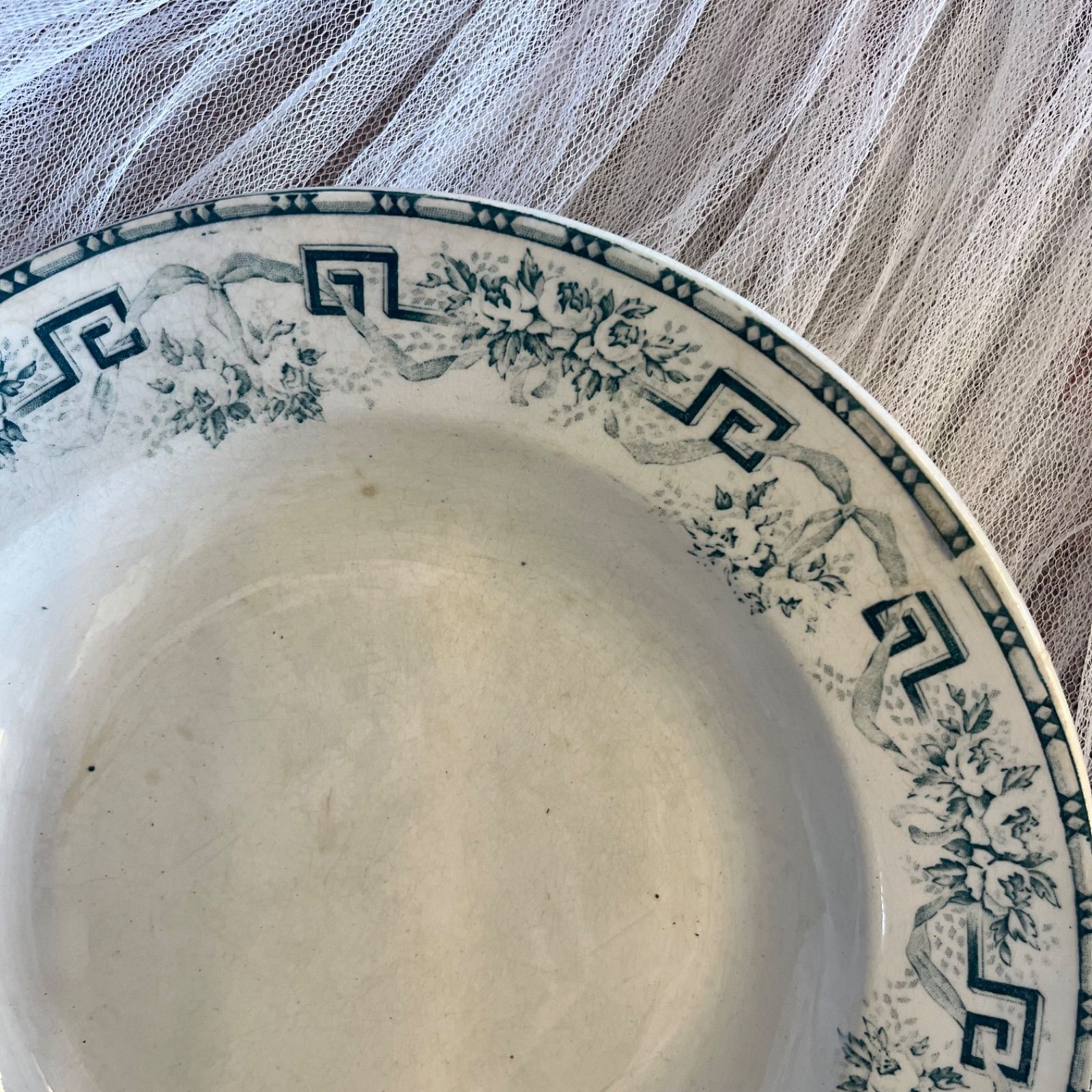 フランスアンティーク皿 ムーランデルー - メルカリ