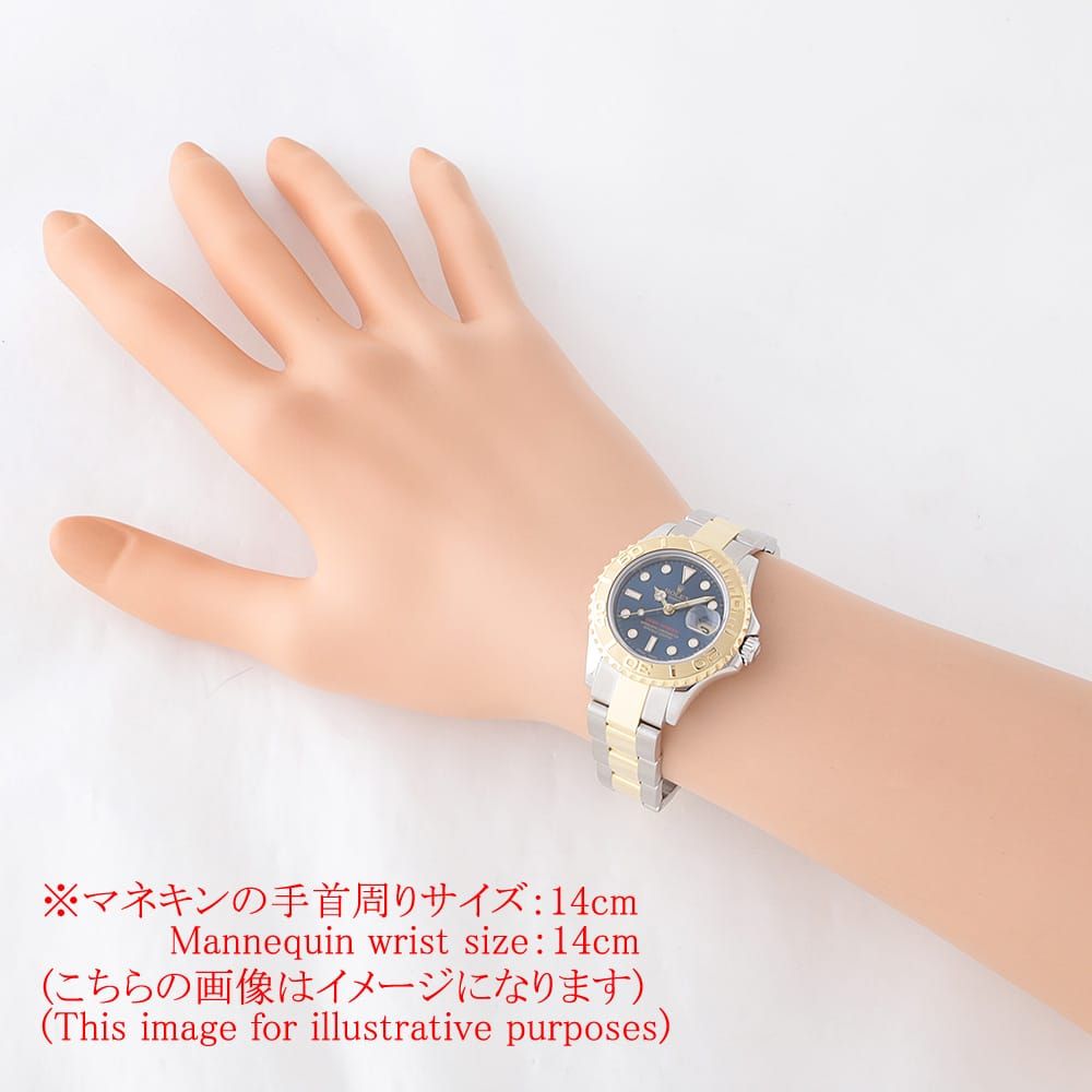 ロレックス ヨットマスター 169623 ブルー F番 中古 レディース - メルカリ