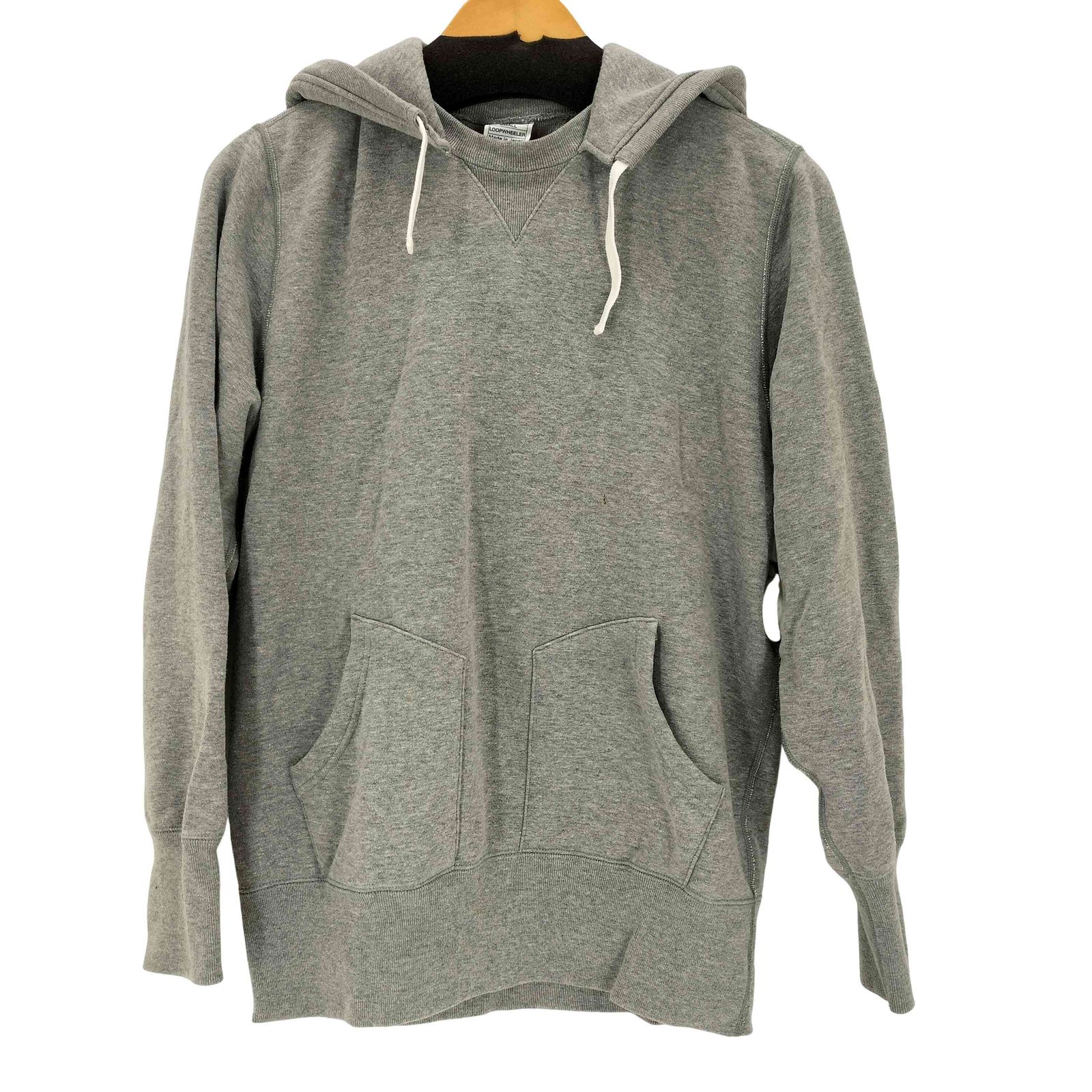 ループウィラー LOOPWHEELER LOWERCASE POGGYTHEMAN ZIP HOODIE