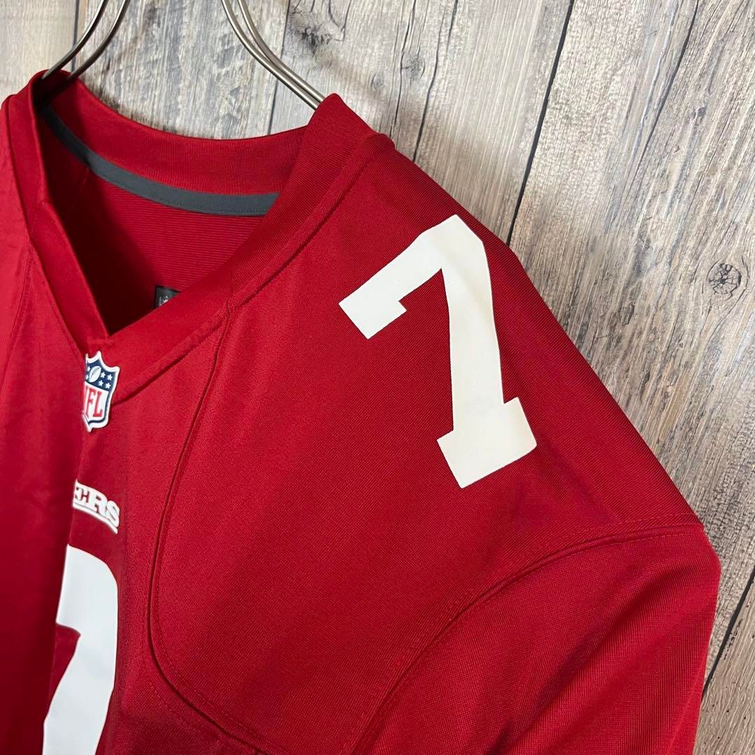 NFL × NIKE ナイキ 49ERS アメフト ゲームシャツ ユニフォーム - メルカリ