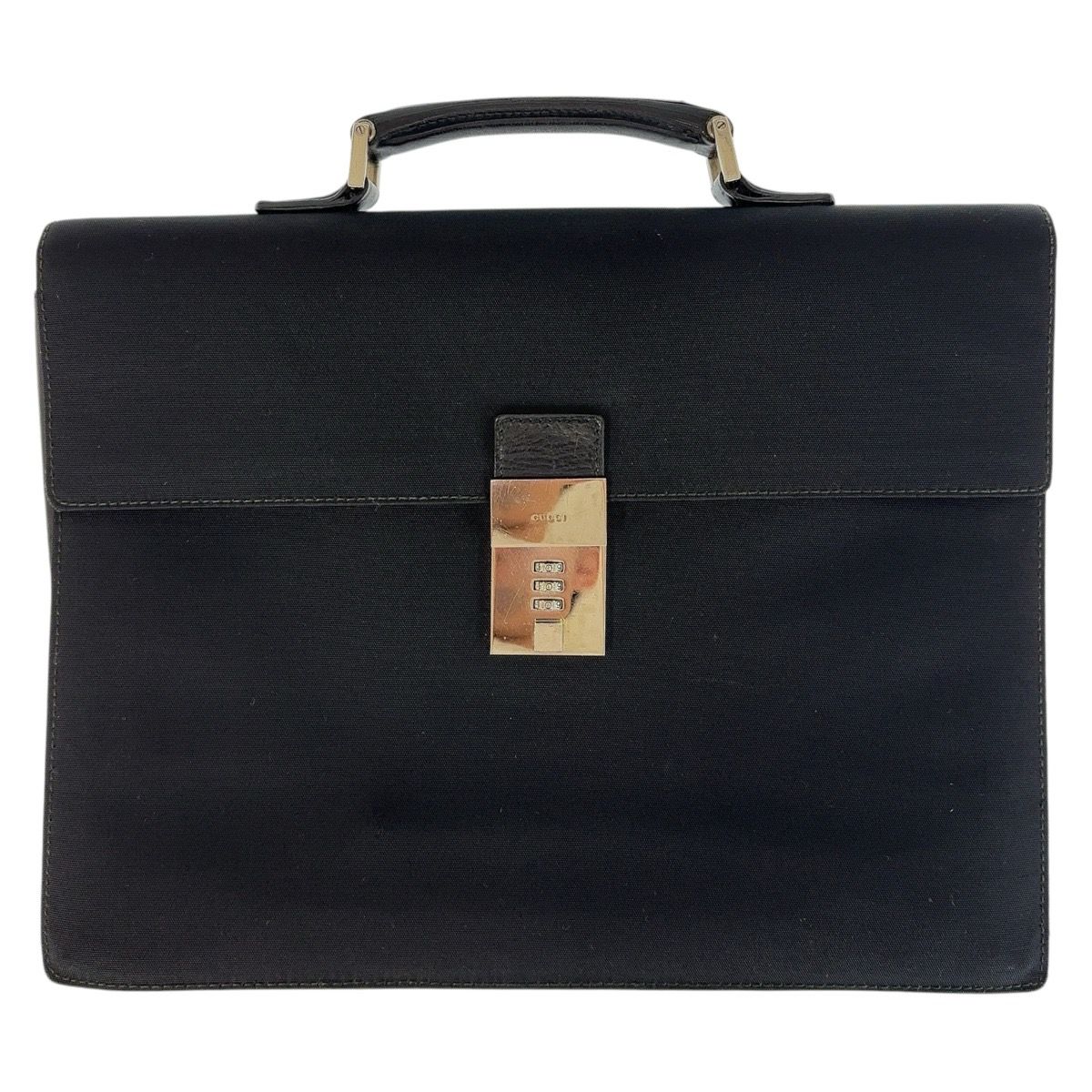 美品 GUCCI グッチ ブラック 黒 シルバー金具 レザー 015 3714 