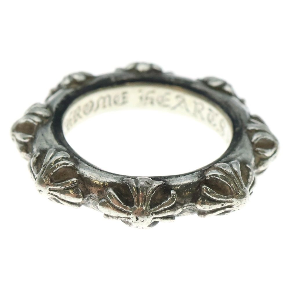 CHROME HEARTS クロムハーツ CROSS BAND クロスバンド リング シルバー BCA342