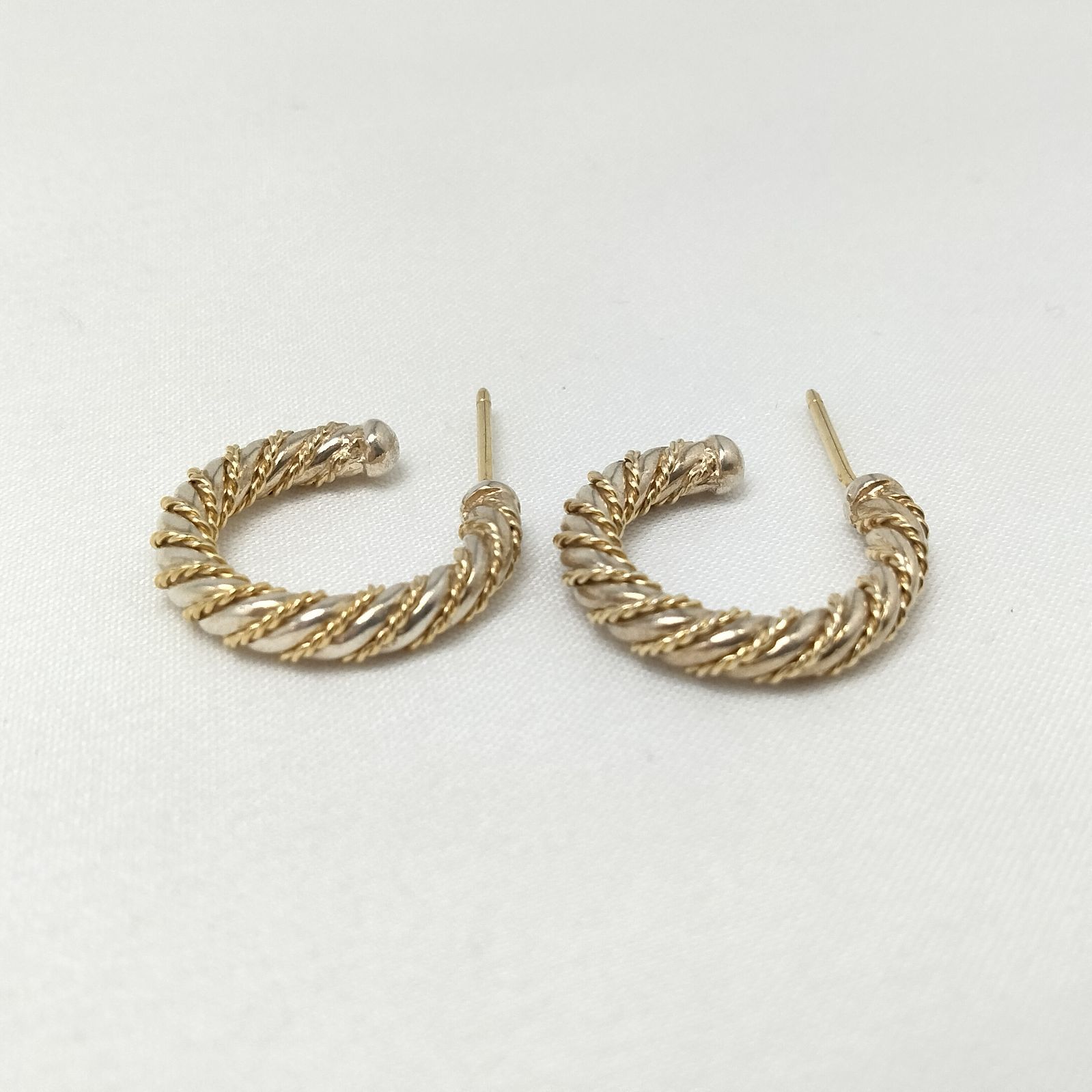 ✨️Tiffany&Co.✨️ティファニー ツイスト フープピアス 18金