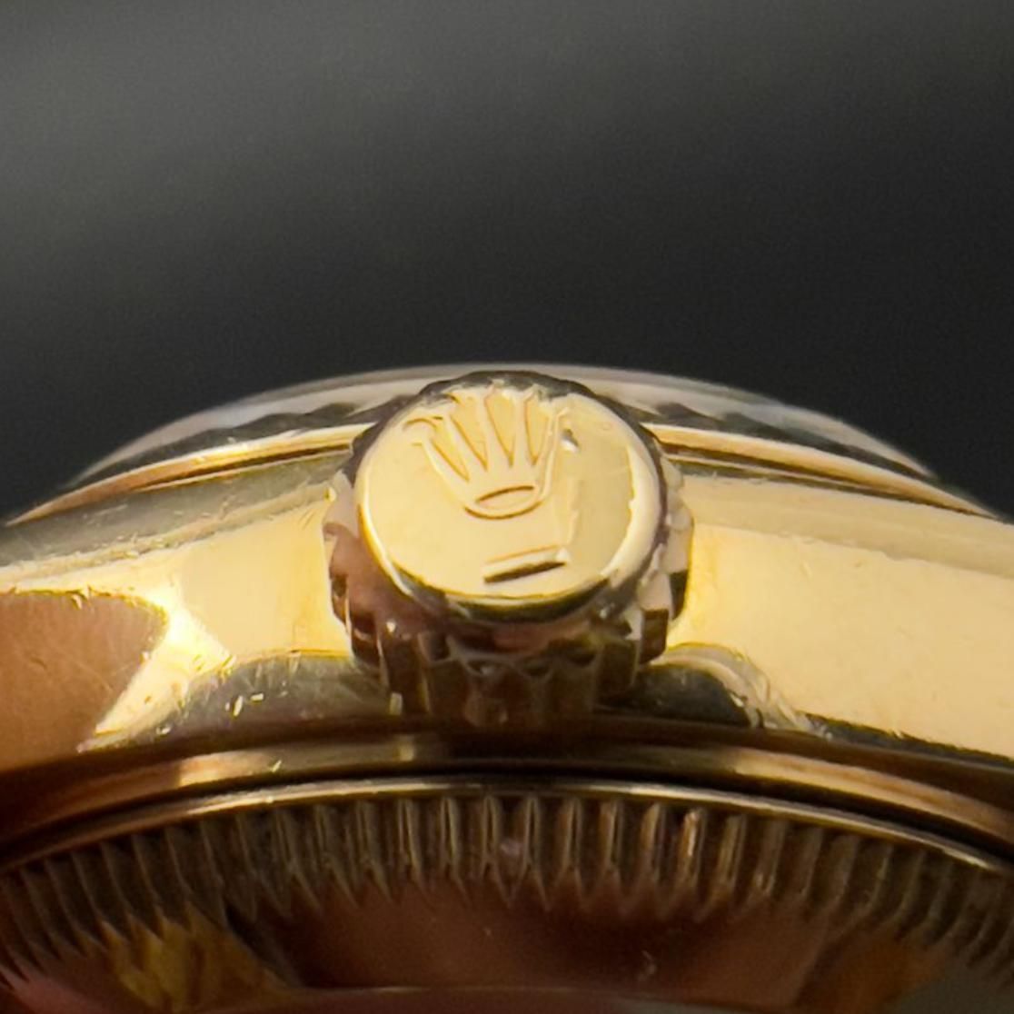 ROLEX ロレックス デイトジャスト K18YG AU750 10Pダイヤ 腕時計