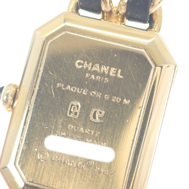 シャネル CHANEL プルミエール S H0001 腕時計 ウォッチ GP