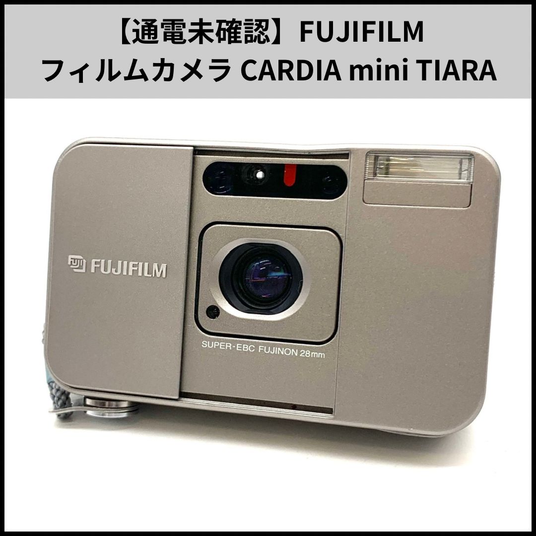 ジャンク】FUJIFILM CARDIA mini TIARA フイルムカメラ 【公式通販】