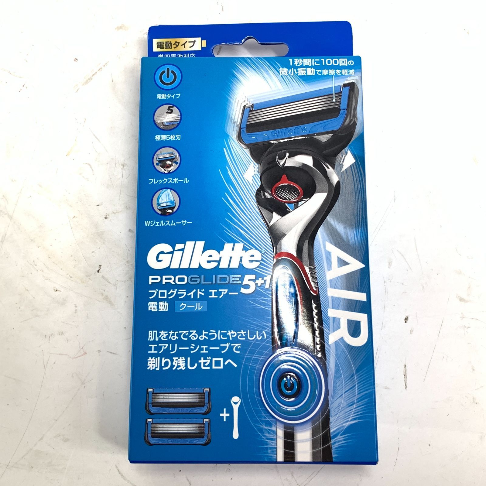 f001 G 6. 新品 P&G ジレット プログライド エアー 電動タイプ 本体＋