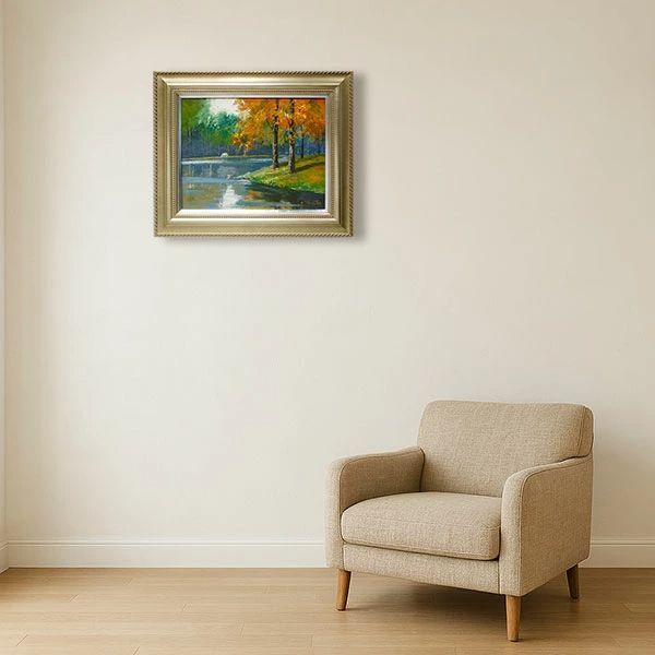 ☆秀作☆ 手書き油絵 ひまわり 肉筆絵画 インテリア 油彩画 ☆秀作