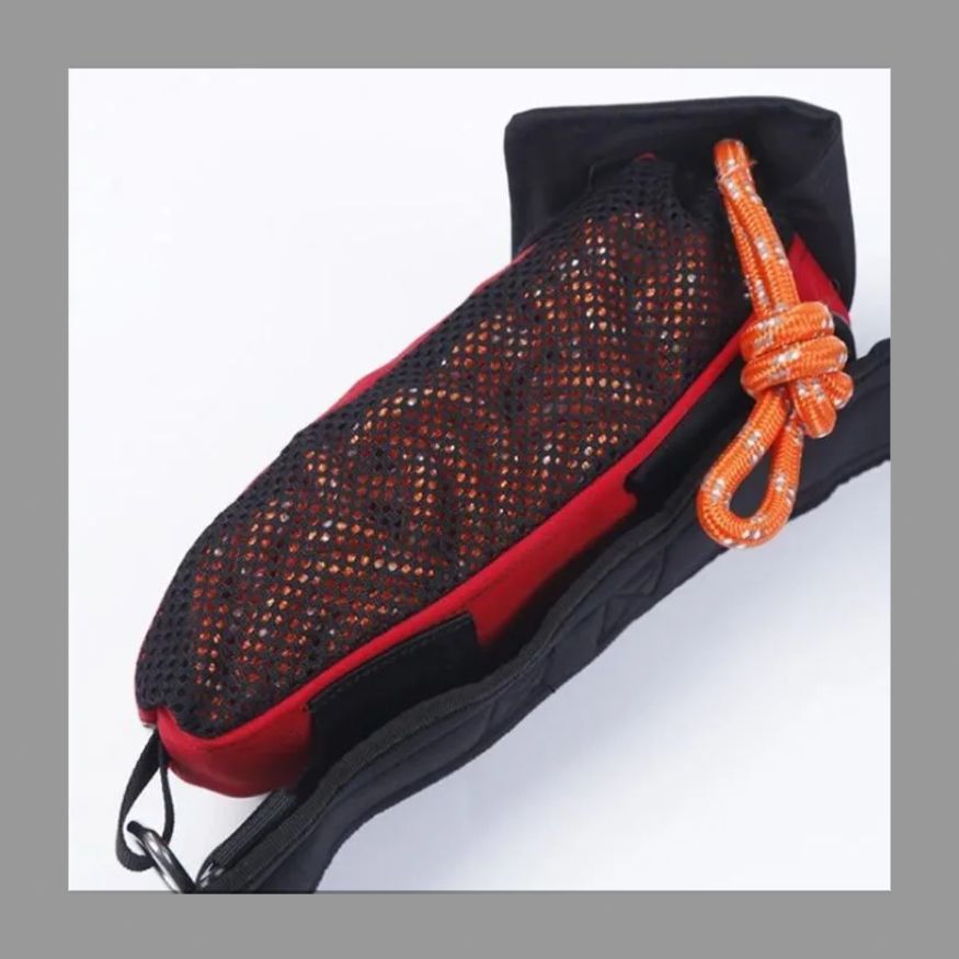 水域救助ロープバッグ救命安全ロープ大浮力救命ロープバッグ反射ロープ救援ウエストバッグ15メートル