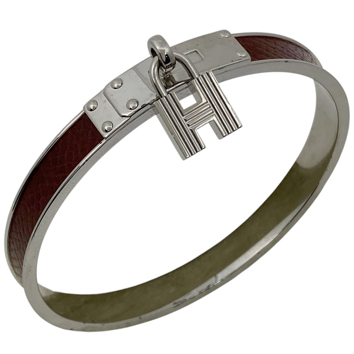 エルメス HERMES ケリー バングル 腕輪 カデナ バングル メタル