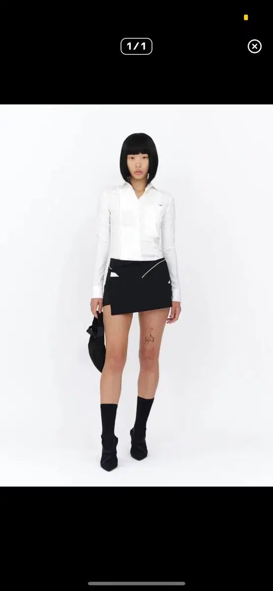 HYEIN SEO ヘインソ ミニ ラップ スカート hyeinseo cinched wrap skirt