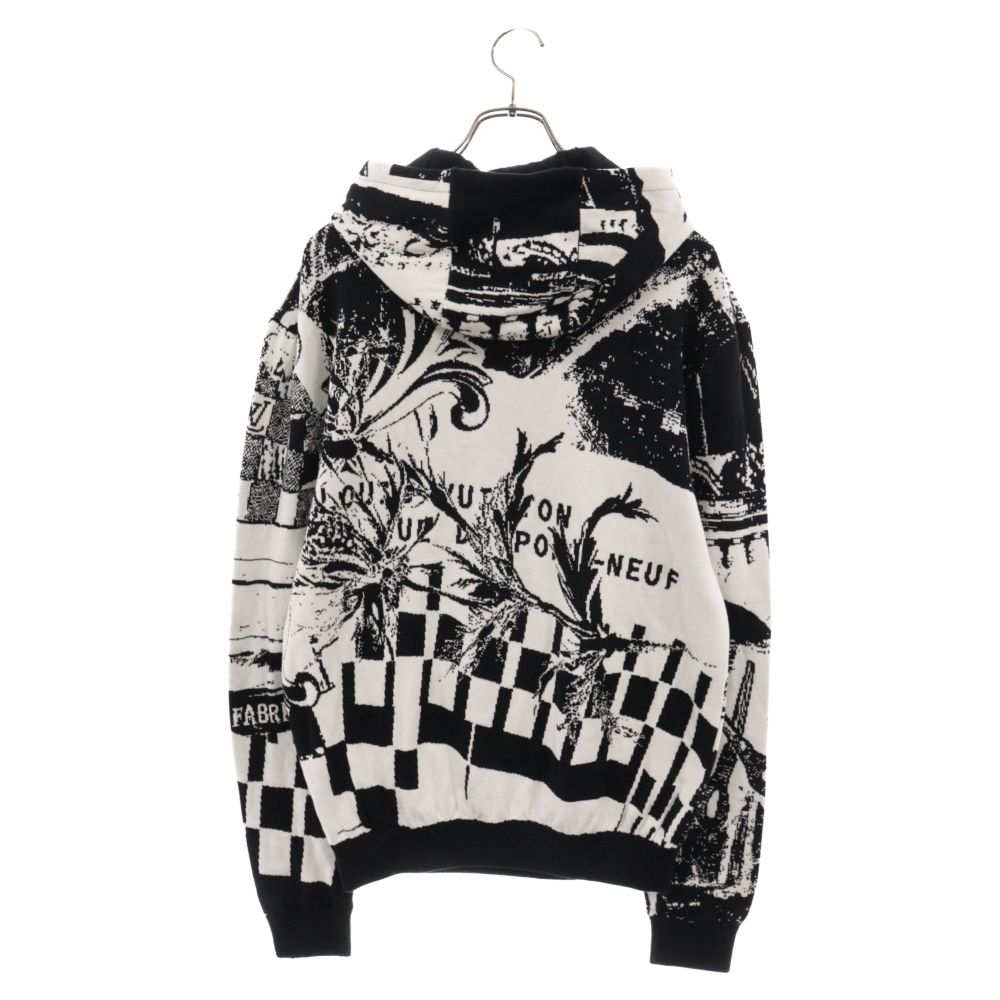 LOUIS VUITTON パリコラージュジャカード ルイヴィトン　パーカー LOUIS VUITTON パリコラージュジャカード プルオーバーパーカー