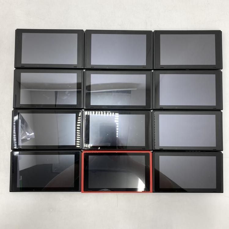 【中古】本体S）ジャンク Nintendo Switch 本体 HAC-001×12台 動作未確認[95]