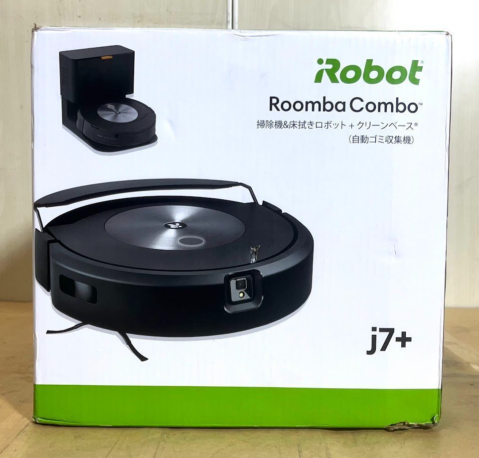 限定1点【極美品】 アイロボット ルンバ コンボ j7+ ロボット掃除機
