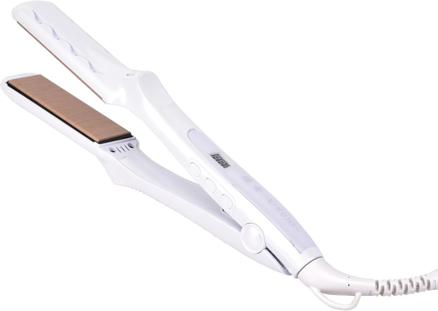 未開封 KINUJO ストレートヘアアイロン パールホワイト LM225 キヌージョ 絹女