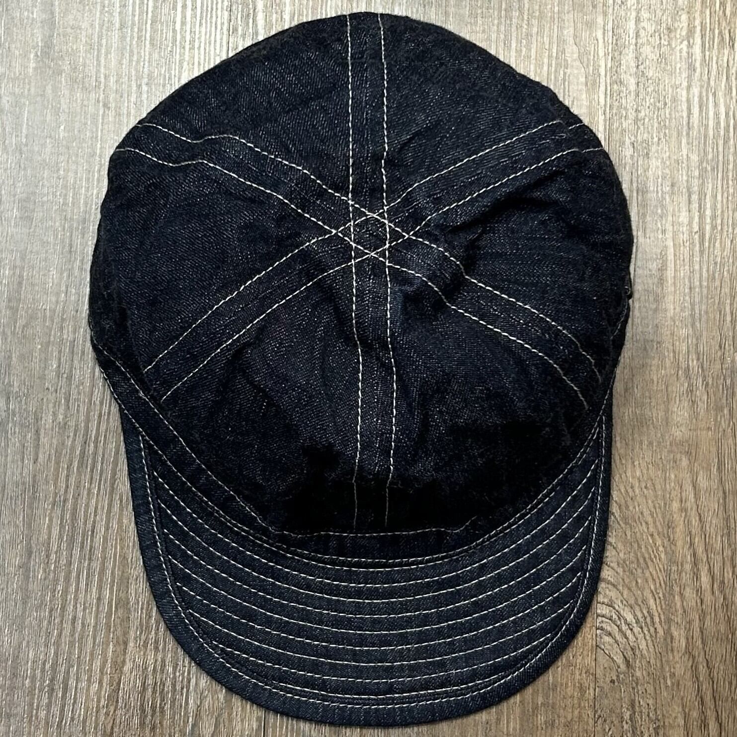 バズリクソンズ アーミーデニム キャップ ソリッド アメカジ ミリタリー 帽子 BR02308 421 ネイビー