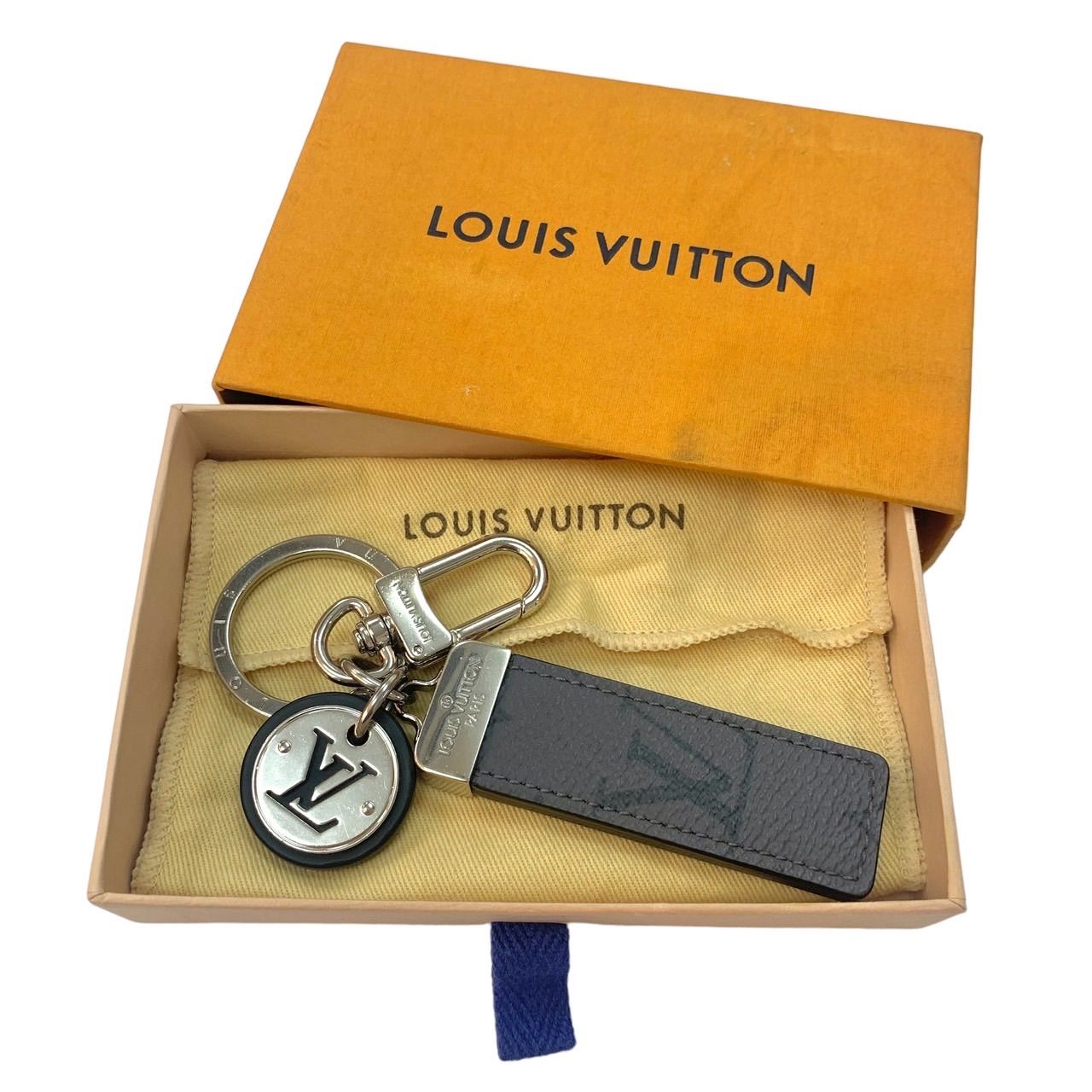 美品です⭐️LOUIS VUITTON】 ルイヴィトン モノグラム リバース ポルトクレ ネオLVクラブ キーホルダー キーリング M80237  KEY/キー/鍵 専用箱/保存袋 （AYA） メルカリ