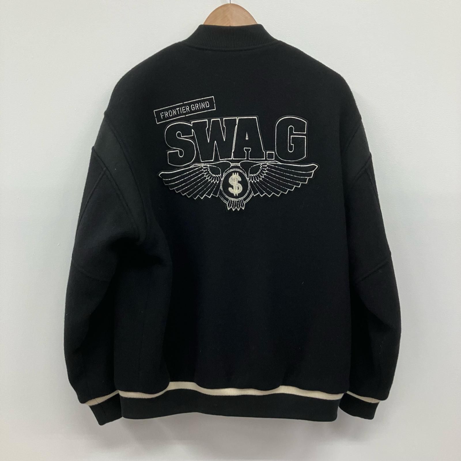 イオン広店】 中古 SWAGGER | スワッガー スタジャン ブラック サイズ 