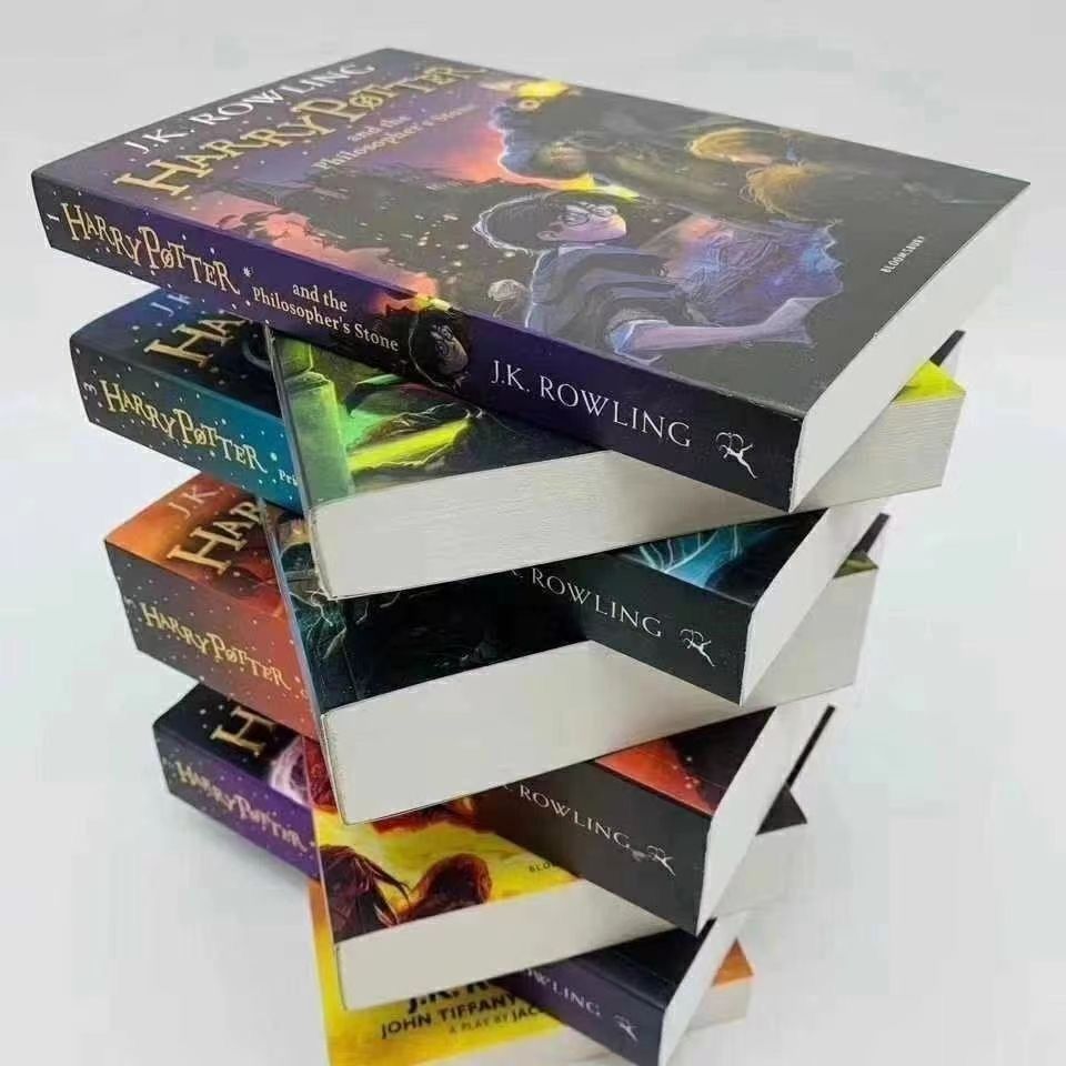 harry potter 洋書 8冊 ハリーポッター Harry Potter 洋書 全巻8冊セット - メルカリ