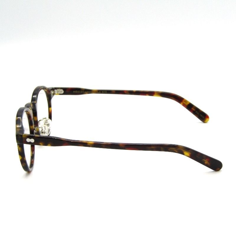 美品 MOSCOT モスコット メガネフレーム MILTZEN 46 MP ミルゼン ミルツェン ボストン 中国製 TORTOISE トートイズ 50018255