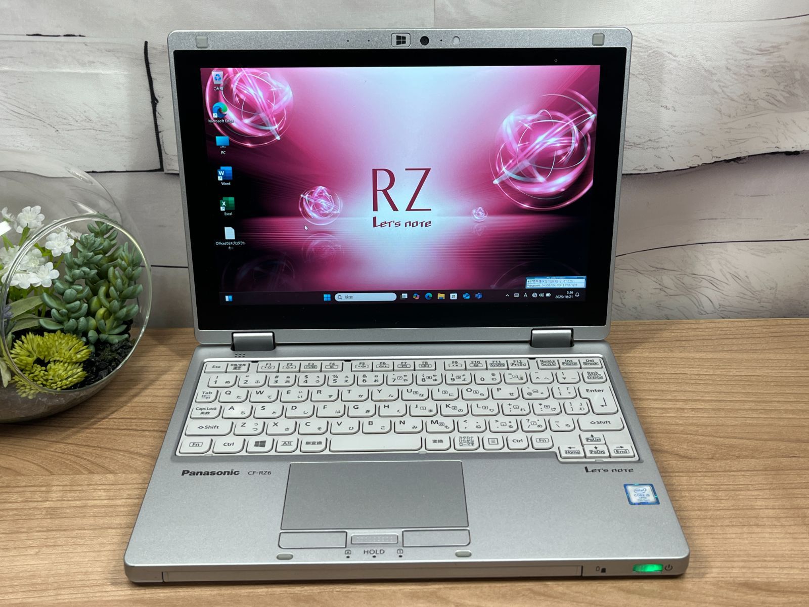 オフィス付 ダブレットPC レッツノート RZ6 win11 SSD256 レッツノート
