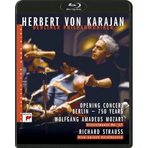 【売約済】カラヤン／モーツァルト：ディヴェルティメント Blu-ray】ヘルベルト・フォン・カラヤン / カラヤンの遺産