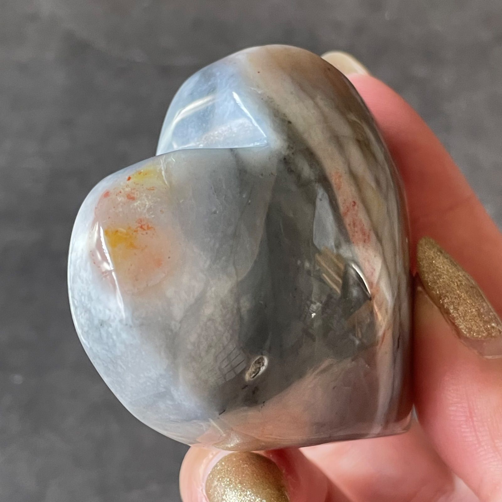 鉱*ば様 『2022発見』 クリソコラインカルセドニー カルセドニー 原石 鉱物