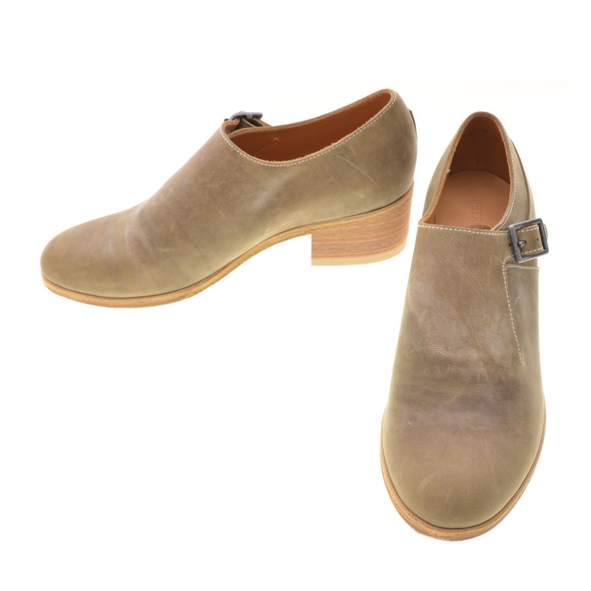 未使用箱付 PETROSOLAUM ペテロオラウム EDDY MONK シューズ 未使用箱付 PETROSOLAUM ペテロオラウム EDDY MONK シューズ